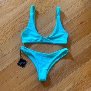 Teal bikini
